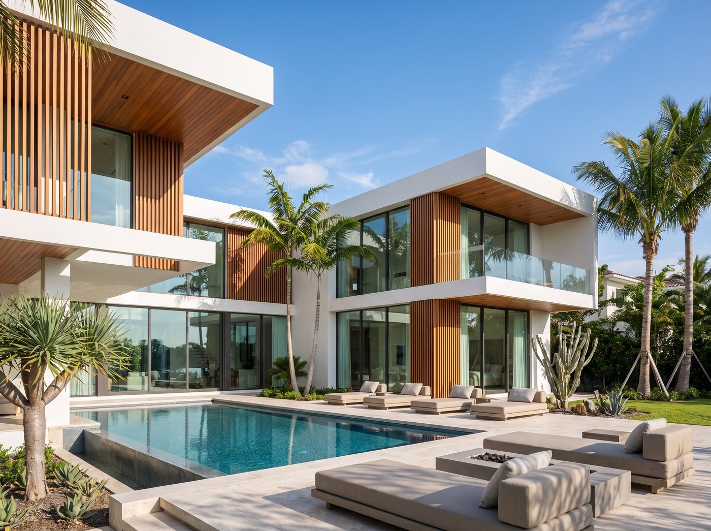Contemporary luxury home in South Florida